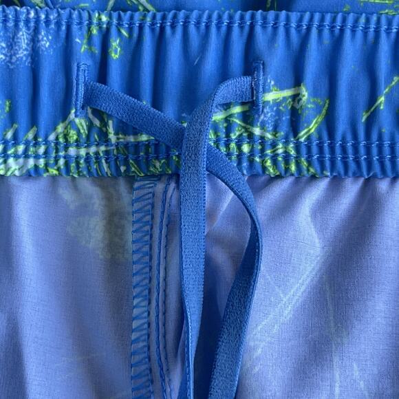 North Face Wander Shorts Mens 2XL Blue FlashDry Stretch Outdoor Regular Fit New - Picture 10 of 14